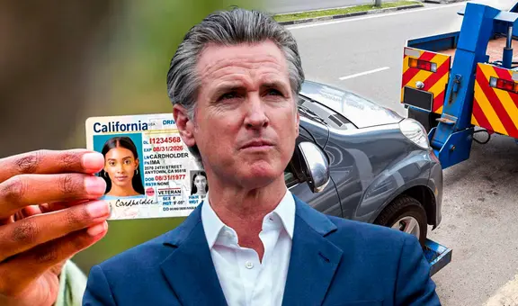 Gavin Newsom elimina la licencia de conducir: incautarían vehículos en California por no respetar esta vigente ley en 2025