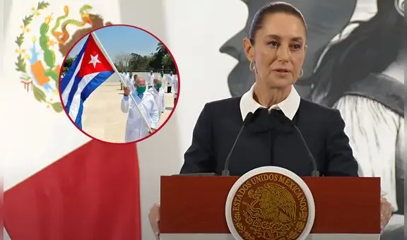 Claudia Sheinbaum descarta que en México haya "trabajo forzoso" de médicos cubanos, como señaló EEUU: "Tendría que demostrarse"