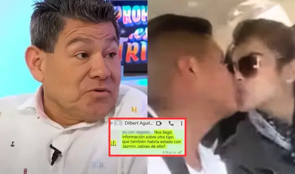 Dilbert Aguilar tiene inesperada reacción al enterarse de una posible nueva infidelidad de su esposa: "No quiero ser grosero"