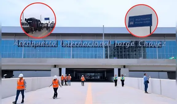 Nuevo Jorge Chávez: taxistas tienen 10 minutos para desembarcar pasajeros en terminal o serán multados con S/40