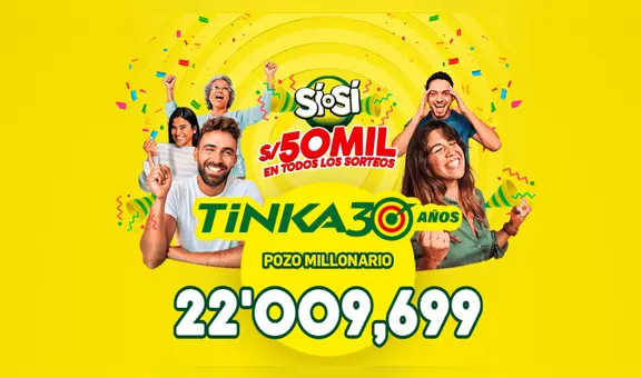 Resultados de La Tinka EN VIVO HOY miércoles 4 de junio: números ganadores, premios y el Pozo Millonario