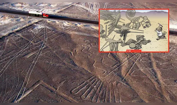 Ataque al patrimonio: Carlincatura de hoy expone cómo el Gobierno de Boluarte impulsó recorte de las líneas de Nazca