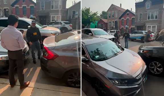 Vecinos de Chicago se enfrentan a gritos con agentes del ICE tras arrestar a dos inmigrantes mexicanos