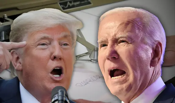 Más teorías conspirativas de Trump: pide que investiguen a Biden por usar máquina de firmar y alega "deterioro cognitivo"