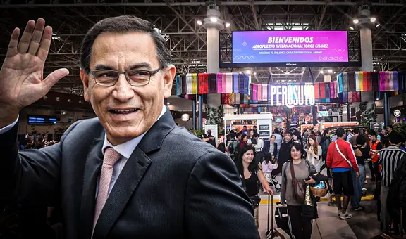Martín Vizcarra visita nuevo aeropuerto Jorge Chávez y cuestiona el diseño del techo: "Parece almacén"