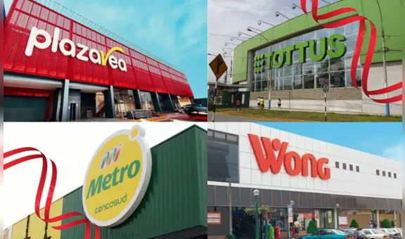 ¿Los supermercados abren el feriado 7 de junio por el Día de la Bandera 2025?: conoce los horarios de Plaza Vea, Tottus, Metro y más