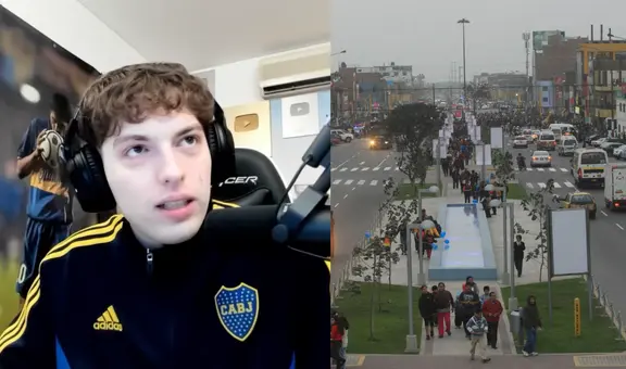 Davoo Xeneize conoce San Martín de Porres y queda impactado: "Es muy parecido a Argentina"