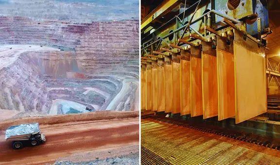 Moquegua es la región peruana que lidera la producción minera de cobre en 2025 superando a Arequipa y Áncash