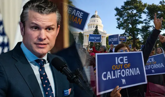 El secretario de Defensa de EEUU, Pete Hegseth, no descarta desplegar a marines tras protestas contra ICE en California