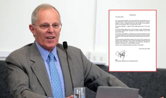 Pedro Pablo Kuczynski se pronuncia ante alerta migratoria en su contra: "Confío en que las autoridades reparen esta injusticia a la brevedad"
