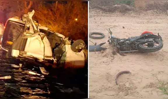 Dos personas pierden la vida tras accidentes de tránsito en menos de 24 horas en Piura