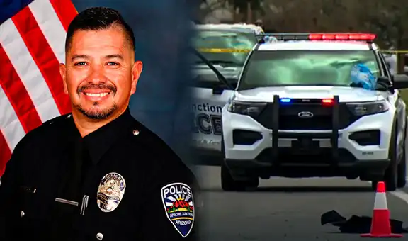 Un disparo en el rostro acaba con la vida de un oficial de policía en EEUU: sospechoso tendrá cargos graves