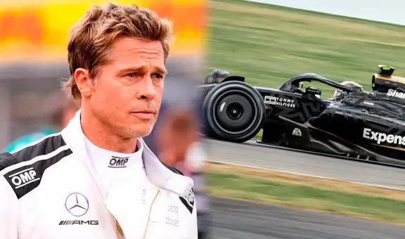Brad Pitt defiende a los pilotos de Fórmula 1 tras grabación de su película: "Ambos la pasamos mal"
