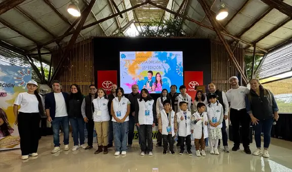 Concurso Toyota Dream Car premia la creatividad de niños de todo el Perú