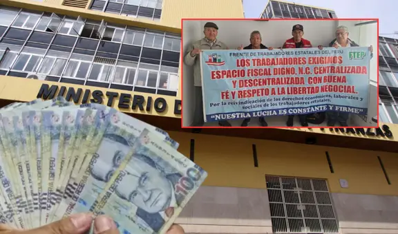 Trabajadores estatales acusan al MEF de sabotear la negociación colectiva y exigen duplicar presupuesto asignado a S/2.000 millones