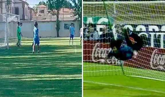 Arquero intenta hacer el 'escorpión' de René Higuita, pero falla y termina en gol: "En su mente se veía épico"