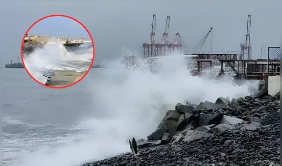 Oleajes anómalos duplicarán sus olas en el litoral peruano hasta el 13 de junio, según Marina de Guerra