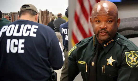 Obligado a colaborar con ICE: sheriff de Florida es amenazado con perder su puesto si no apoya a los agentes de inmigración de EEUU