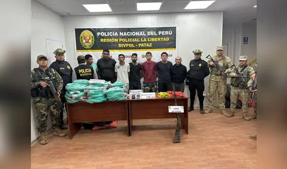 Pataz: Liberan a minero secuestrado y desarticulan red criminal vinculada a Los Pulpos