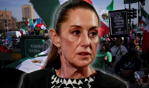 Claudia Sheinbaum confirma arresto de 61 mexicanos en protestas contra redadas en Los Ángeles: "En contacto con el consulado"
