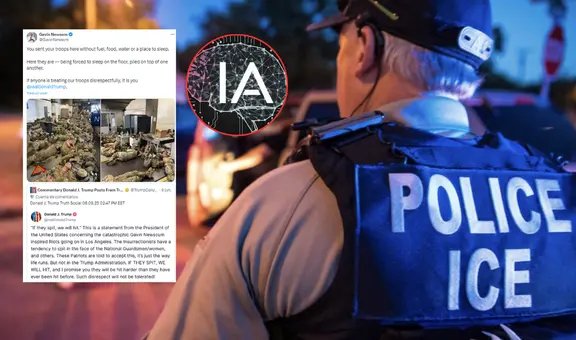 Cómo los chatbots de IA contribuyeron a la desinformación durante las protestas contra las redadas de ICE en Los Ángeles