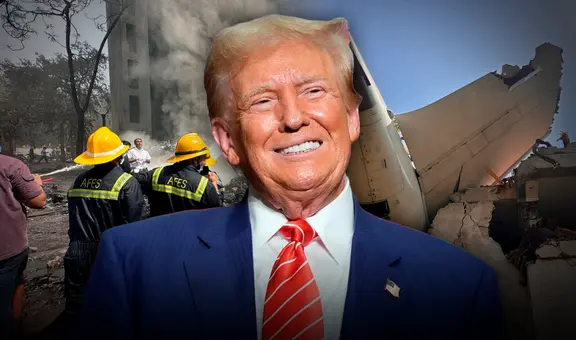 Donald Trump ofrece ayuda a la India para labores de rescate tras accidente aéreo: "Estaremos allí de inmediato"