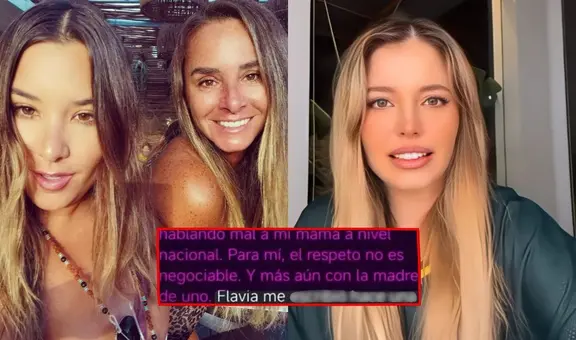 Ale Fuller defiende a su madre tras discusión en vivo con Flavia Laos: “El respeto no es negociable”