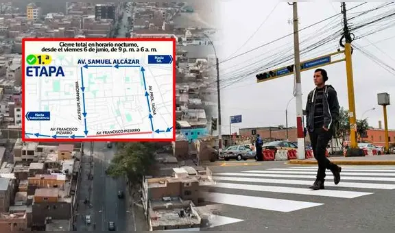 Esta es la avenida de El Rímac que permanecerá cerrada por casi 2 meses: conoce el plan de desvíos por obras