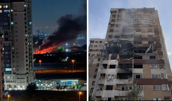 Estas son las impactantes imágenes y videos que dejó el bombardeo masivo de Israel a Irán: así fue la “Operación Nación de Leones”