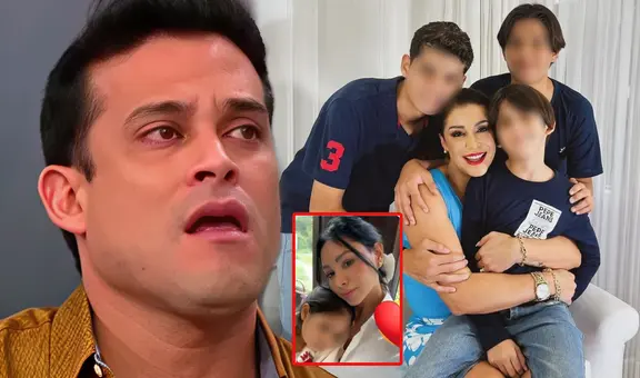 Christian Domínguez llora por emotivas palabras de sus hijos y hace sensible confesión sobre su hija con Pamela Franco: "Me hizo más sentimental"