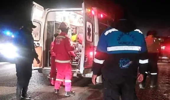 Puno: pareja muere en accidente vial y su hijo lucha por su vida