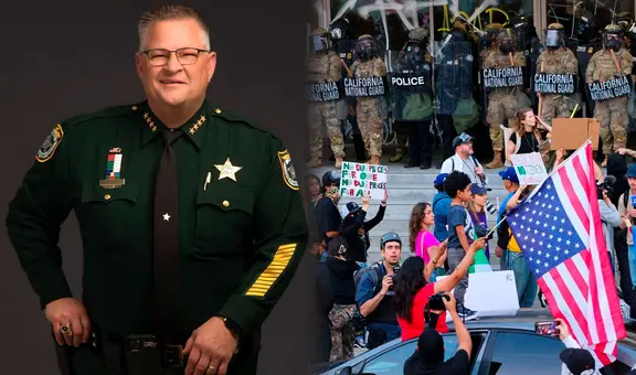 Sherrif de este condado de EEUU anuncia castigos severos para estos protestantes: "Notificaremos a tu familia dónde recoger tus restos"