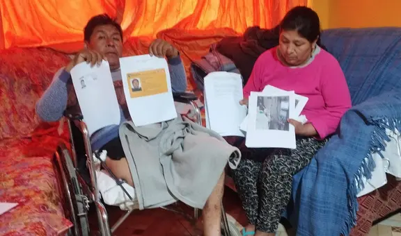 Padre que perdió pierna por accidente laboral pide indemnización al Gobierno Regional de Tacna