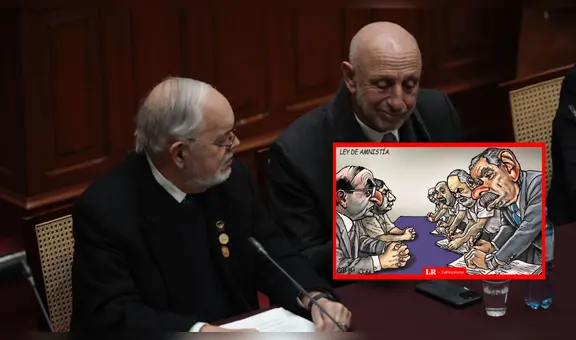 Ley de amnistía para policías y militares: Carlincatura retrata la impunidad aprobada en el Congreso