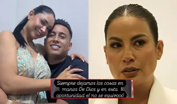 Christian Cueva dedica mensaje a Pamela Franco tras encuentro con Pamela López en aeropuerto: “Dejamos las cosas en manos de Dios”