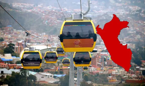 Este nuevo teleférico se construirá en Perú y unirá a dos históricas regiones: inversión supera los US$261 millones, vía Proinversión