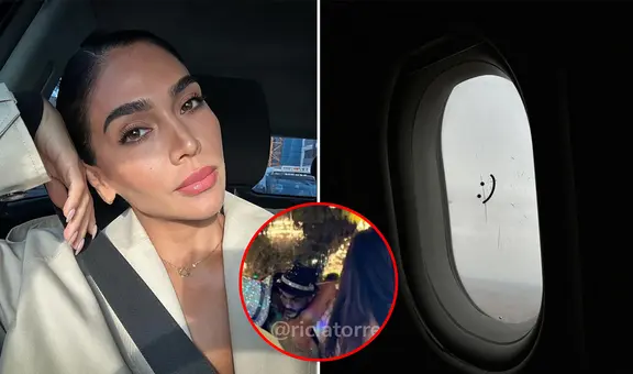 Vania Bludau abandona Lima tras filtrarse foto abrazada con Mario Irivarren en la boda de Alejandra Baigorria