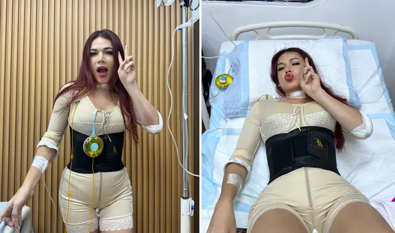 'La Uchulú' comparte fotos del resultado de sus cirugías estéticas en redes sociales: "Me transformé"