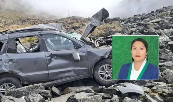 Regidora fallece y su esposo e hijos quedan heridos tras accidente vehicular en Puno