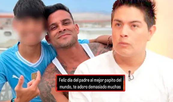 Hijo de Leonard León sorprende a Christian Domínguez con emotivo mensaje por el Día del Padre: "Tú siempre serás mi papá”
