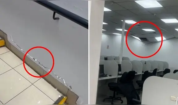 Estudiantes de la UPN reportan severos daños en infraestructura de la sede Los Olivos tras fuerte sismo en Lima