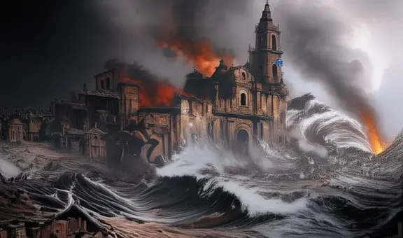 El devastador terremoto de 9 grados que destruyó Lima y provocó un tsunami en el Callao: dejó cerca de 20.000 personas fallecidas