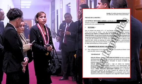 Patricia Benavides exige a Delia Espinoza que deje de ejercer como fiscal de la Nación