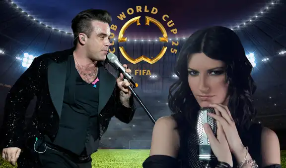 Robbie Williams y Laura Pausini unen su talento para crear el himno del Mundial de Clubes FIFA 2025