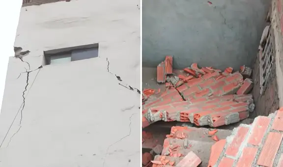Edificio de cinco pisos en Comas quedó al borde del colapso tras sismo de 6,1: "Tiene 40 años"