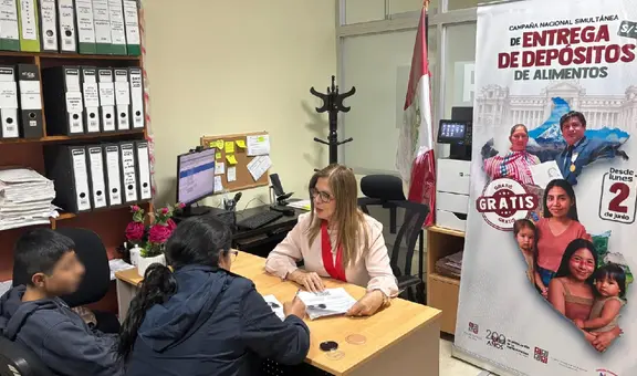 Presidenta de la Corte entrega 65 depósitos judiciales a madre alimentista de manera virtual