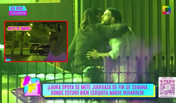 Mario Irivarren y Laura Spoya son ampayados juntos en discoteca hasta el amanecer: ‘Amor y fuego’ expone imágenes