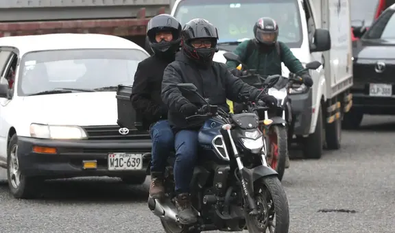 Prohibición de dos personas en moto se extiende 30 días tras prórroga del estado de emergencia en Lima y Callao