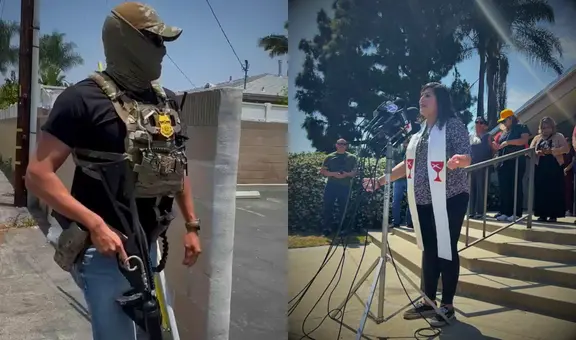 Nuevo arresto de ICE en iglesia: arrestan a inmigrante en California y apuntan con un rifle a pastora que intentó intervenir