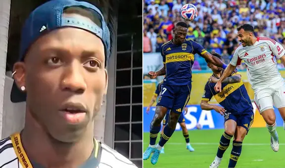 Luis Advíncula lamentó empate de Boca Juniors ante Benfica tras ir ganando 2-0: "Jod***, teníamos el partido en las manos"
